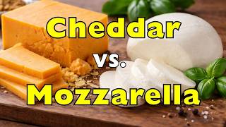 Cheddar VS. Mozzarella: The Ultimate Cheese Comparison Cheddar VS. Mozzarella: The Ultimate Cheese Comparison