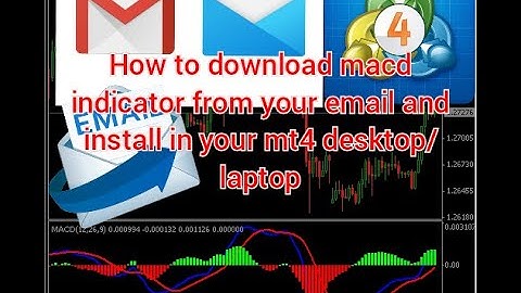 how to download the 2 line macd from your email and install on your mt4