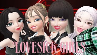 BLACKPINK lovesick girl ZEPETO fake MV