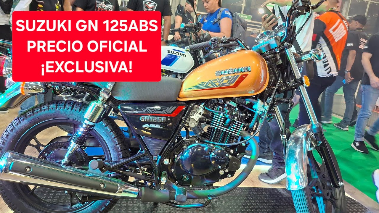 SUZUKI GN125 ABS/ SALE PRICE/ EXCLUSIVE/ 2 WHEEL FAIR - YouTube