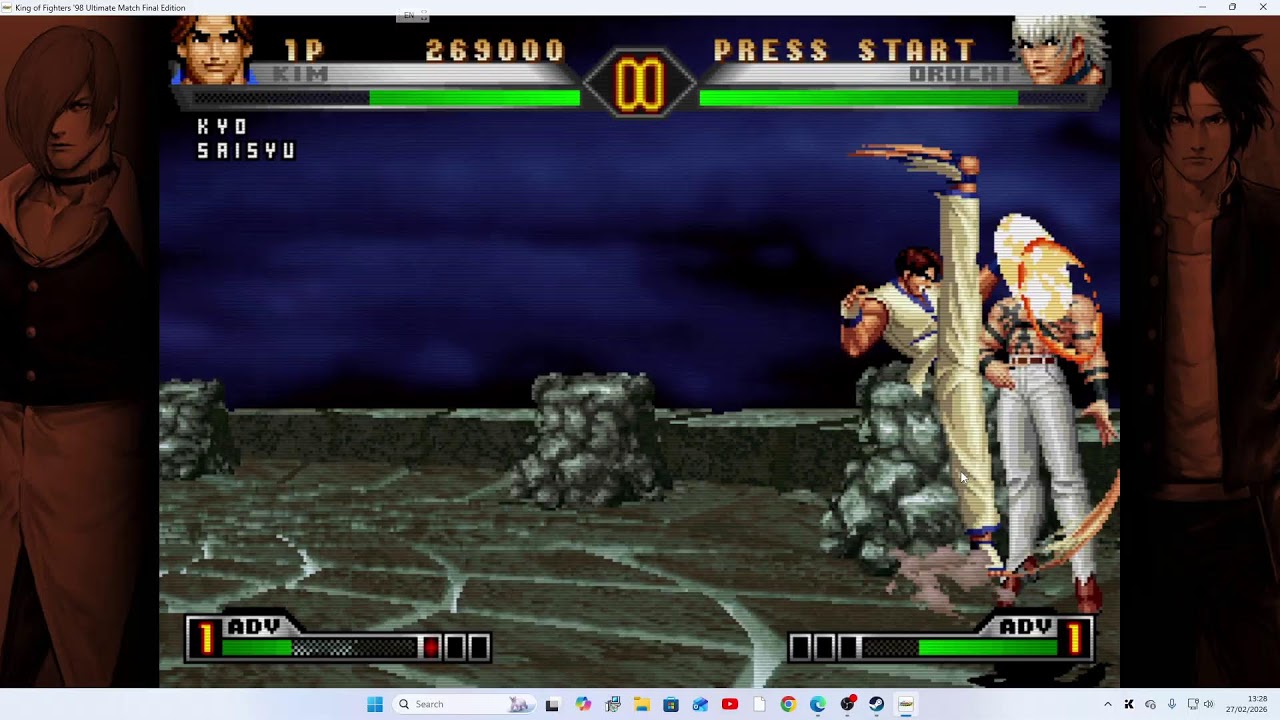 เกม king of fighter 98 um fe