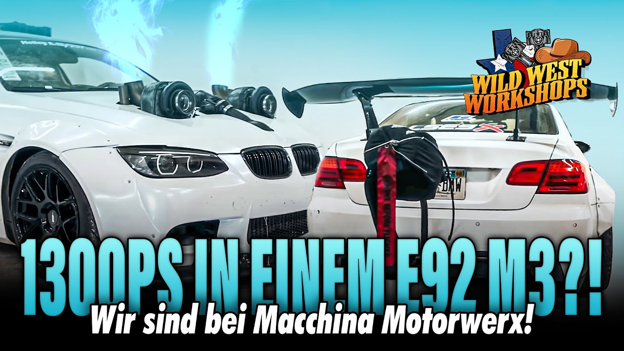 JP Performance - 1300PS in einem E92 M3!? Wir sind bei Macchina Motorwork!