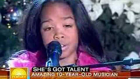 Gabi Wilson (H.E.R.) age 10 on the Today Show perf...