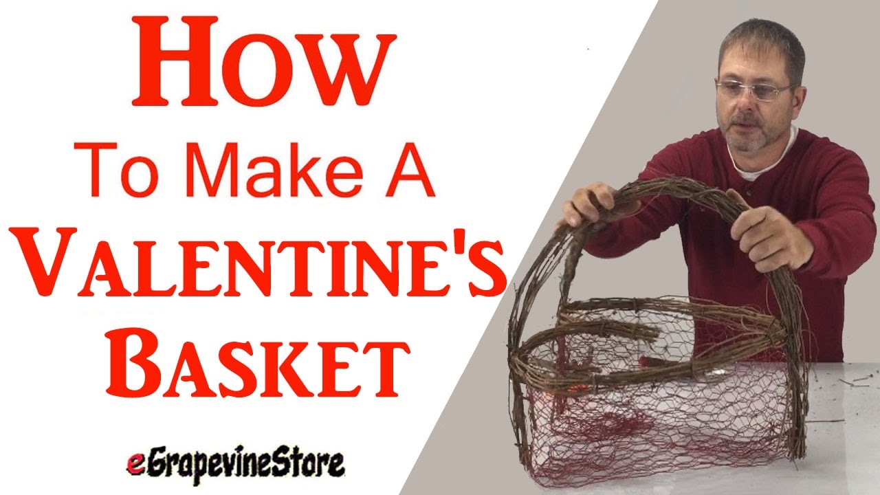 How to Make A Heart Basket