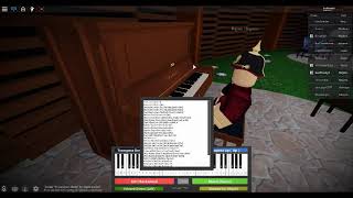 Roblox Virtual Piano Hallelujah