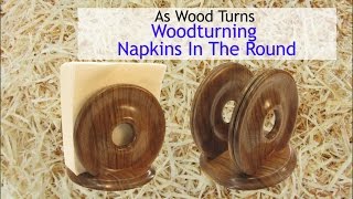 http://www.AsWoodTurns.com I turned this napkin holder for my wife for Mother