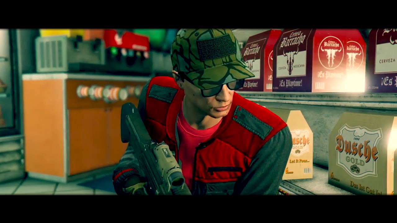 Gas Station Shoot Out GTA V Short YouTube