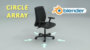 How to Create a Circle Array in Blender | Easy Array Modifier Tutorial for Beginners