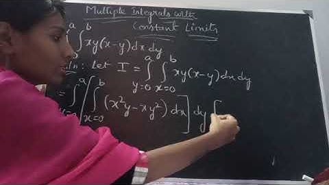 Multiple Integrals with constant limits |part -1| Engineering Math Lecture-1