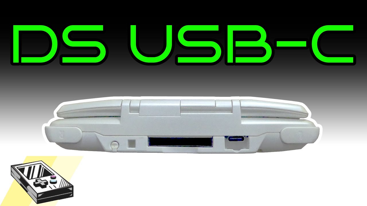 USB-C modding the Nintendo DS
