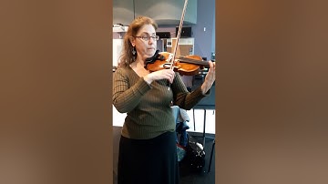 D Major, Flesch scale system, broken thirds, violin practice video