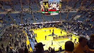 Inside WVU Coliseum