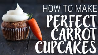 How to make perfect carrot cupcakes that are so flavorful, moist, and
delightful even cake haters will love them! step-by-step video
includes the...