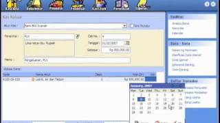 Software Akuntansi Zahir Accounting - Kas Keluar