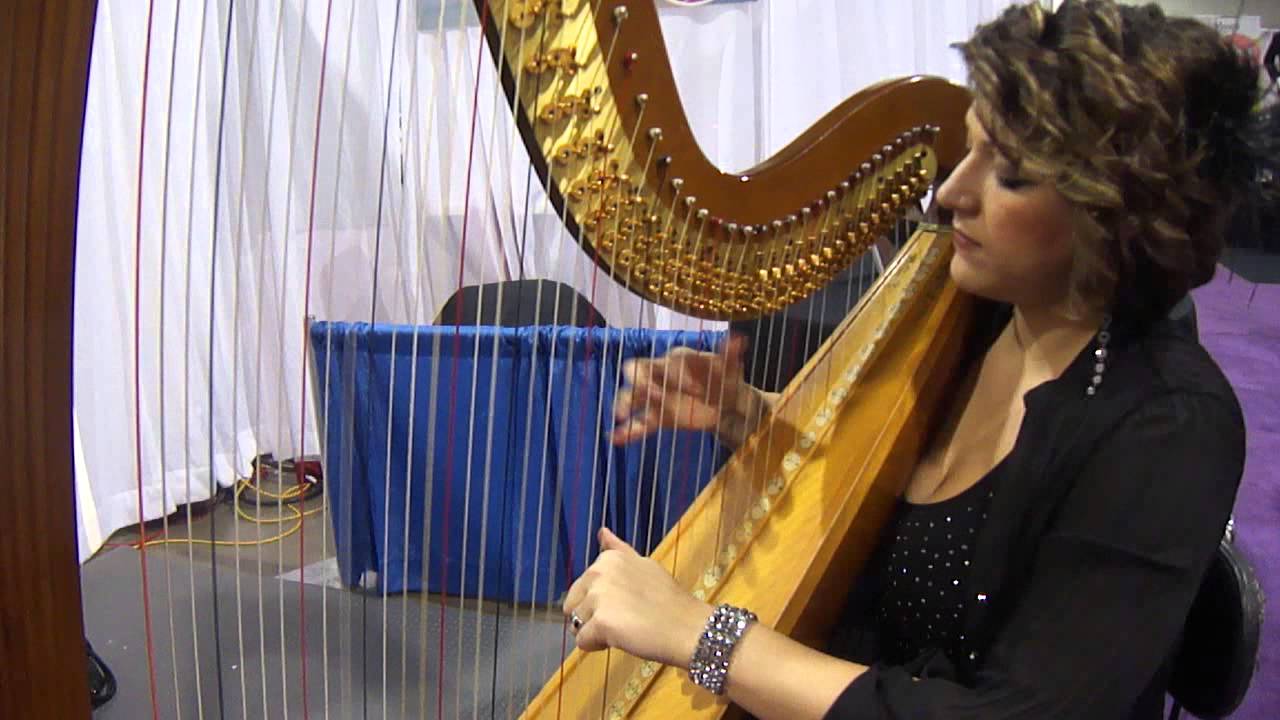 Electric harp cover DIVINE HARP Hotel California The Eagles YouTube