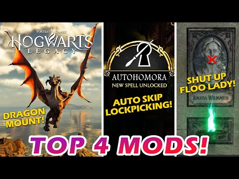 Hogwarts Legacy - Top 4 Quality of Life Mods (Feb 20th)