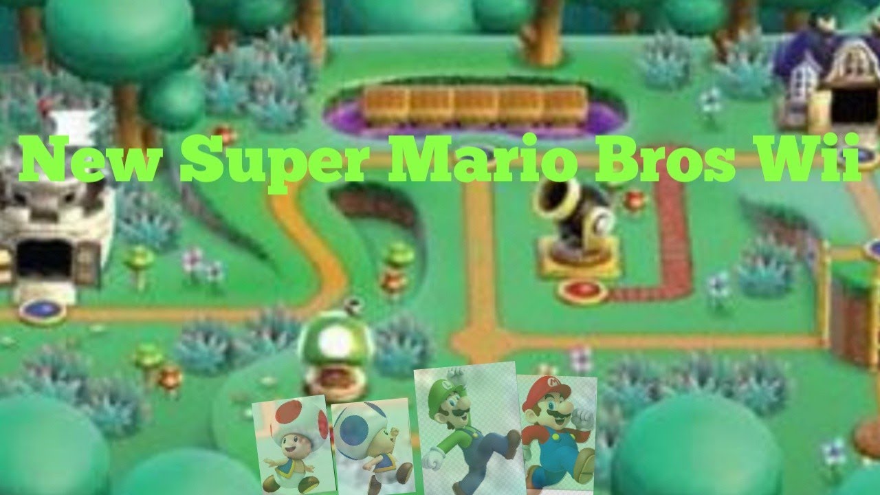 New Super Mario Bros Wii Remastered: World 5 - YouTube