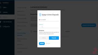 net2phone UNITE -Tutorial Bloqueo de llamadas entrantes screenshot 2