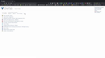How to Use the OneTab Chrome Extension