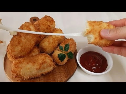 치즈스틱 보다 더 맛있는~ 감자치즈스틱 만드는 방법 #18   쿠킹ASMR  [ potato cheese stick  ]