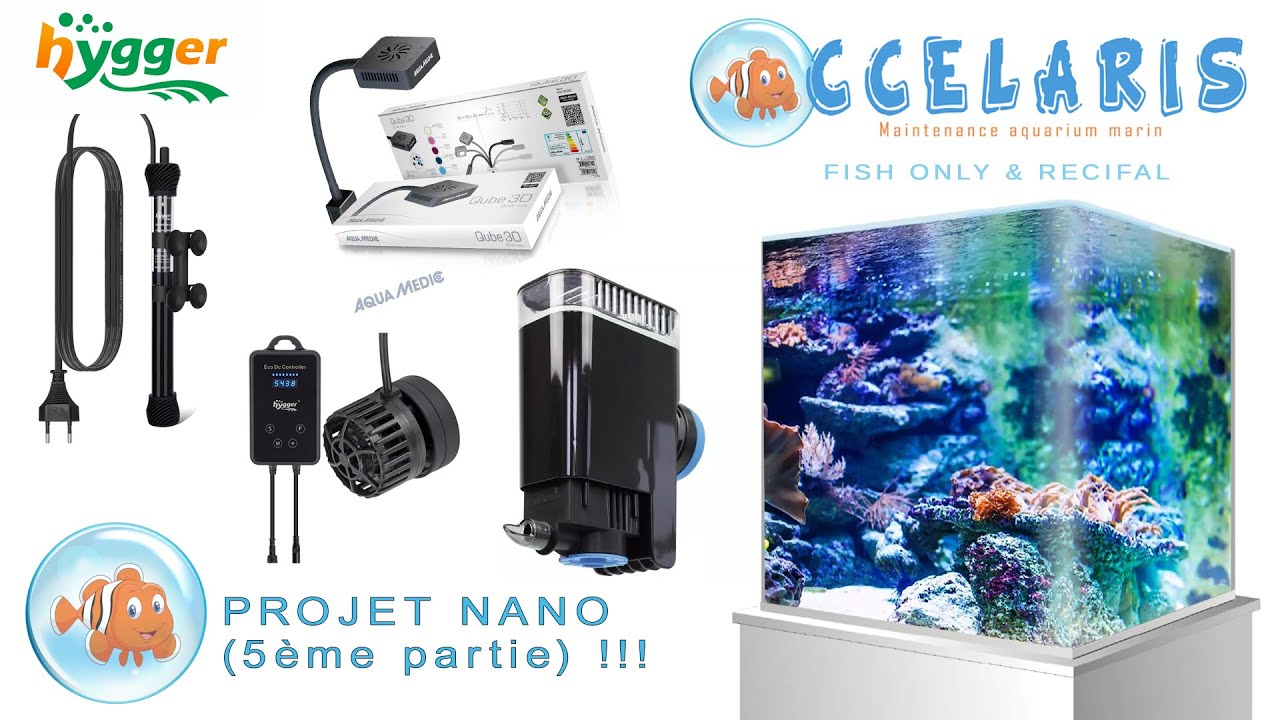 PROJET NANO RECIFAL 5eme partie !!!
