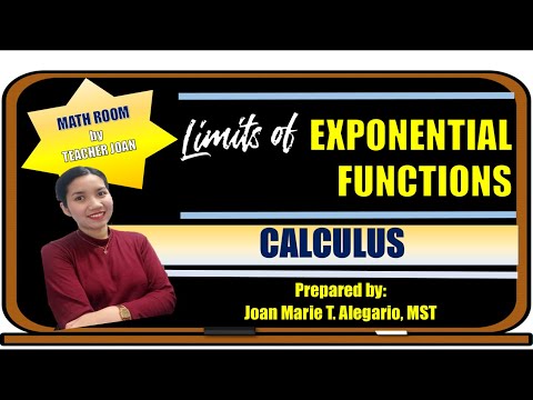 LIMITS OF EXPONENTIAL FUNCTIONS | Calculus - YouTube