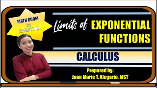 LIMITS OF EXPONENTIAL FUNCTIONS | Calculus