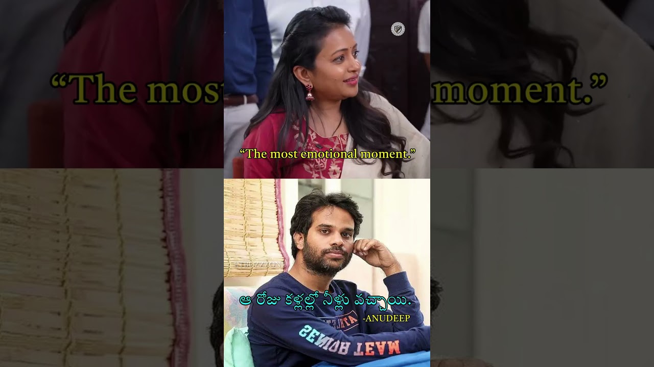 anchor suma fun with anudeep | etbuzzzone |