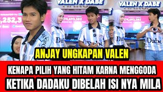 UNGKAPAN VALEN KENAPA PILIH HITAM KARNA MENGGODA KETIKA DADAKU DIBELAH ISI NYA MILA