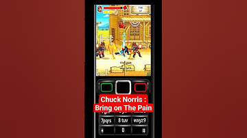 Chuck Norris : Bring on The Pain , (Java Game) #gamejadul #chucknorris #games #nokiagames #fyp