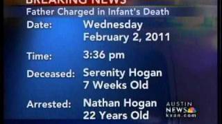 Father charged in baby daughter's death