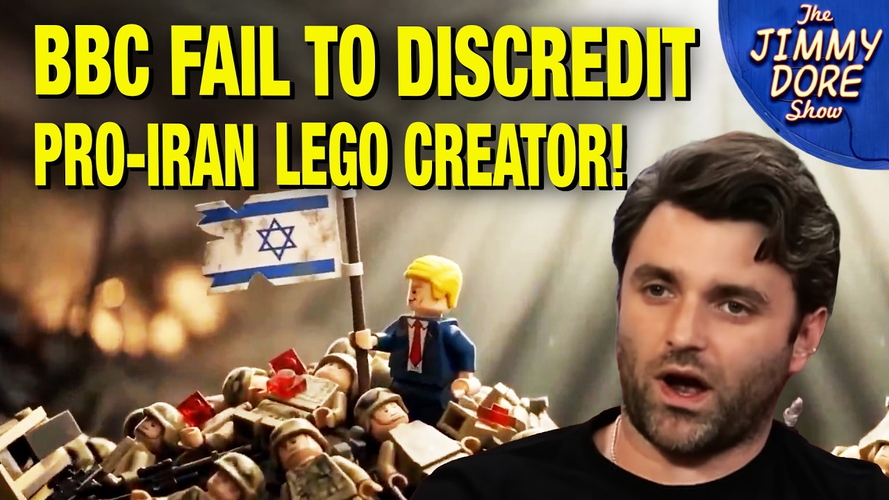 BBC Propagandist HUMILIATED By Pro-Iran Lego Movie Creator!