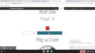 Dice Equations Math Game