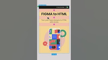 Now in Figma’s Dev Mode! @Figma to HTML #designtocode #coding #frontend