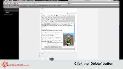 DRUPAL - REMOVING PAGES