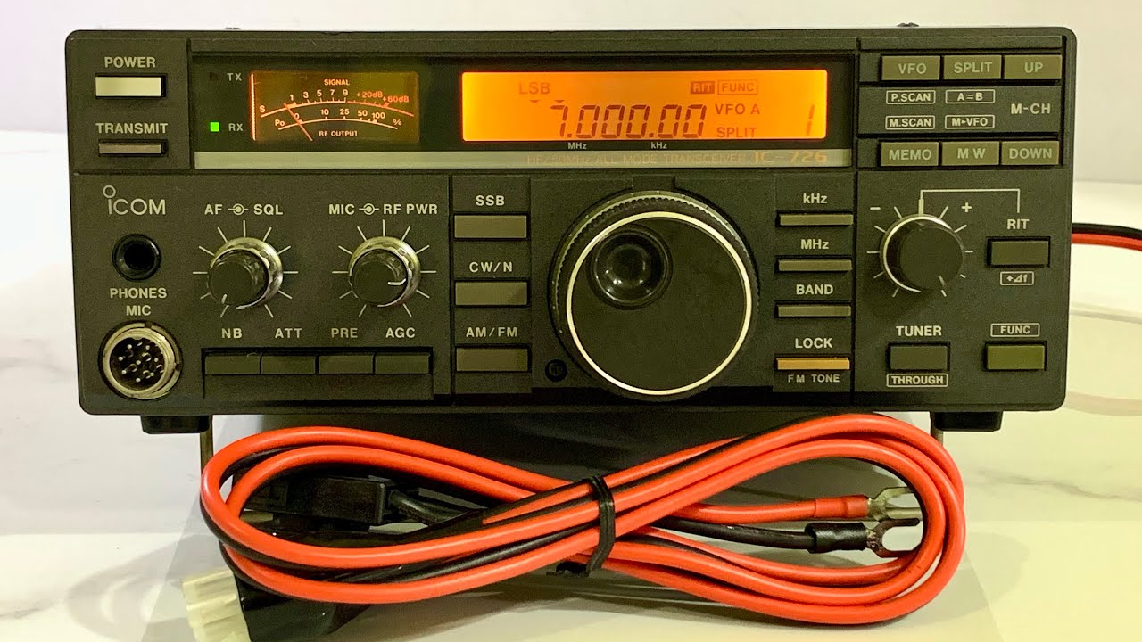 💥iCom IC-726 HF/50MHz 150/2W + DC💥 - YouTube