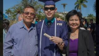 Timothy Wynn with Cum Laude Honor FIU Grad