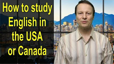 How to study English in the USA or Canada - Learn English Live 19 with Steve Ford