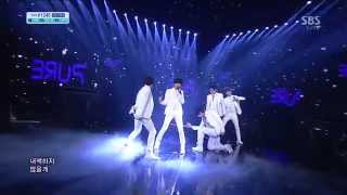 PURE [I still like you] @SBS Inkigayo popular 20130414