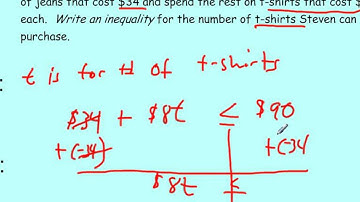 Common Core Math Video 21 Solving Inequality Word Problems
