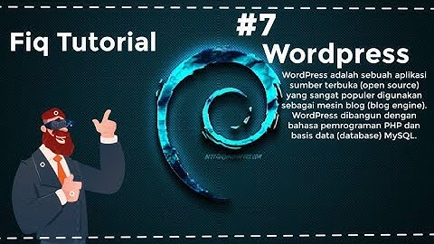 Konfigurasi wordpress Debian 9