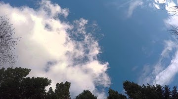 Blue Skies and Clouds Time Lapse - 4K GoPro Hero 4