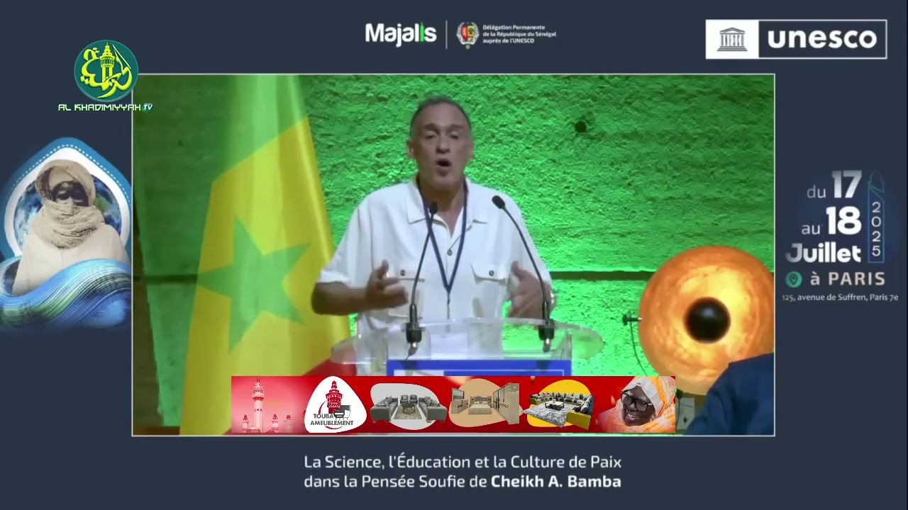 Témoignage de S. Abdllah Fahmi sur Cheikh A. Bamba | CINCAB 2025 à l’UNESCO