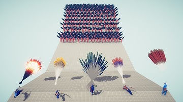 40x DEFLECT GODS vs 5x EVERY GOD - Totally Accurate Battle Simulator