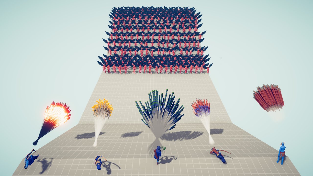 40x DEFLECT GODS vs 5x EVERY GOD - Totally Accurate Battle Simulator