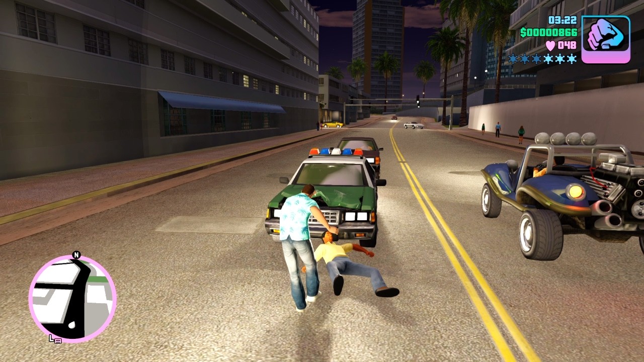 Tommy Goes Crazy! GTA Vice City Definitive Edition Fighting #03