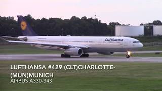 Charlotte Douglas International Airport Planespotting  CLT American Airlines Hub Airbus A330