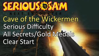 Serious Sam The Next Encounter Cave Of The Wickermen - Serious Difficulty