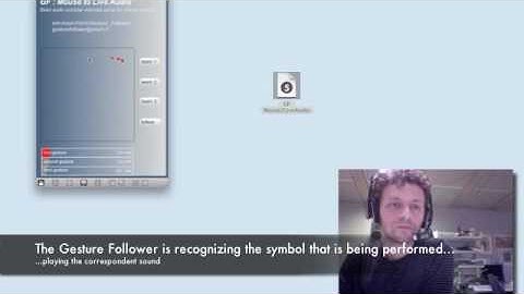 Gesture Follower: basic demo