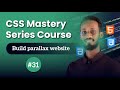 CSS Mastery Series Course: Parallax Website - Project | Af Somali | 31